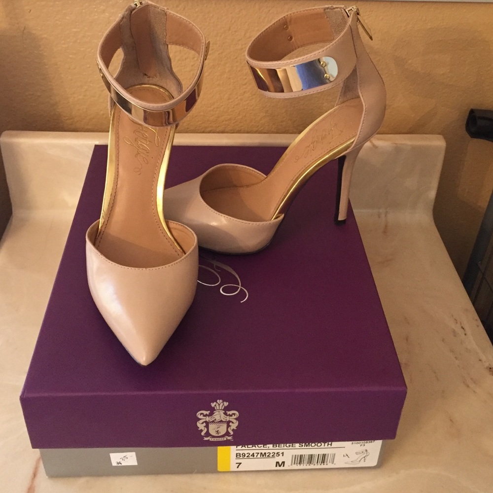 COPY - Beige Fergie heels